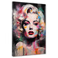 Wandbild Pop Art Marilyn Dark Style