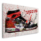 Wandbild Pop Art Sneaker Graffiti Motivation Basketball Sport