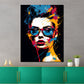 Wandbild Pop Art abstrakt Cool Girl Colour Style