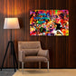 Wandbild Pop Art abstrakt Love Is Everlasting Glow