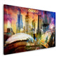 Chicago Skyline USA Pop Art Architektur modern Wandbild