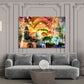 Istanbul Architektur Wahrzeichen Pop Art orientalisch Wandbild