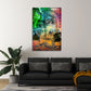 London Pop Art Sehenswürdigkeiten Architektur modern Wandbild