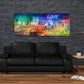 Rom Bauwerke Kolosseum Petersdom Pop Art Wandbild