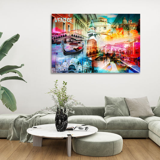 Venedig Italien Wasserstadt Wandbild