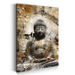 Wandbild Pop Art Buddha Kunst Spiritualität