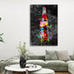 Wandbild Street Art Cola Flasche Graffiti Style