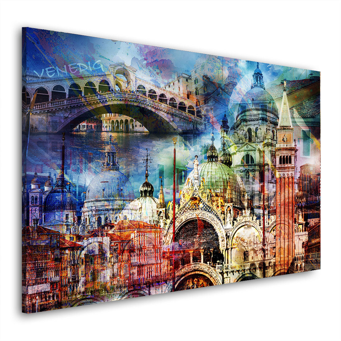 Wandbild Venedig Pop Art Wahrzeichen Italien