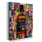 Wandbild Whiskey Abstract Style, Pop Art