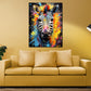 Wandbild Zebra abstrakt Pop Art