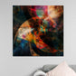 Wandbild abstrakt Farben lebendig und modern
