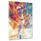 Wandbild abstrakt Golf modern dynamisch bunt