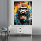 Wandbild abstrakt Gorilla Colour Pop Art