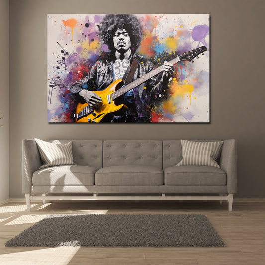 Wandbild abstrakt Hendrix Legacy