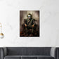 Joker im Anzug Wandbild abstrakt Pop Art