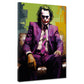 Wandbild abstrakt Joker im Anzug Pop Art