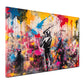 Wandbild abstrakt Street Figuren Art Multicolour Style