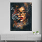 Wandbild abstrakt sinnliche Frau Pop Art modern