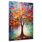 Lebensbaum im Painting Style – Wandbild