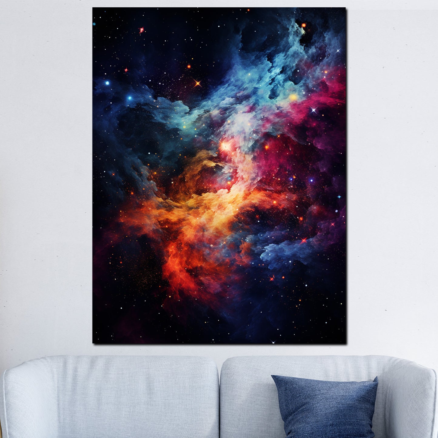 Wandbild abstrakt wunderschönes Universum