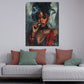 Wandbild coole afrikanische Frau modern kraftvoll