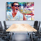 Wandbild Wolf of Wall Street