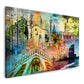 Barcelona Pop Art Architektur Wahrzeichen Wandbild