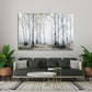 Birkenwald Landschaft ruhige Natur Wandbild