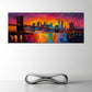 Brooklyn Bridge bei Sonnenuntergang Panorama Wandbild
