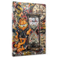 Comic Kater mit Sanduhr Time is Money Pop Art Wandbild