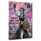 Freiheitsstatue mit Luxustasche New York USA Pop Art Wandbild