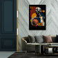 Jordan mit Basketball und grenzenloser Motivation Wandbild
