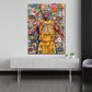 Kobe Mamba Mentality Basketball Wandbild im Wohnzimmer