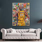 Kobe Mamba Mentality Basketball Wandbild an der Wand im Raum