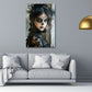 La Catrina Portrait dunkel und elegant Wandbild