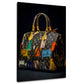 Luxus Handtasche Graffiti in Pastelltönen Wandbild