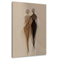 Minimalistische Figuren Silhouetten elegant Wandbild