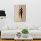 Minimalistische Figuren Silhouetten elegant Wandbild