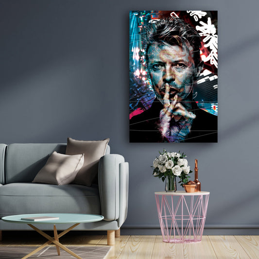 Porträt der Musikikone als Acrylglasbild