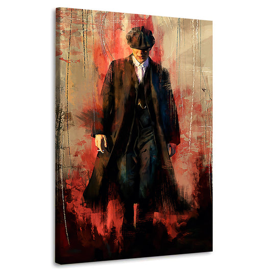 Wandbild Blinders Porträt im Abstract Style