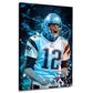 Brady Wandbild im Football Sport Style