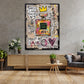 Parfümflakon Smells Like Success Wandbild an der Wand im Raum