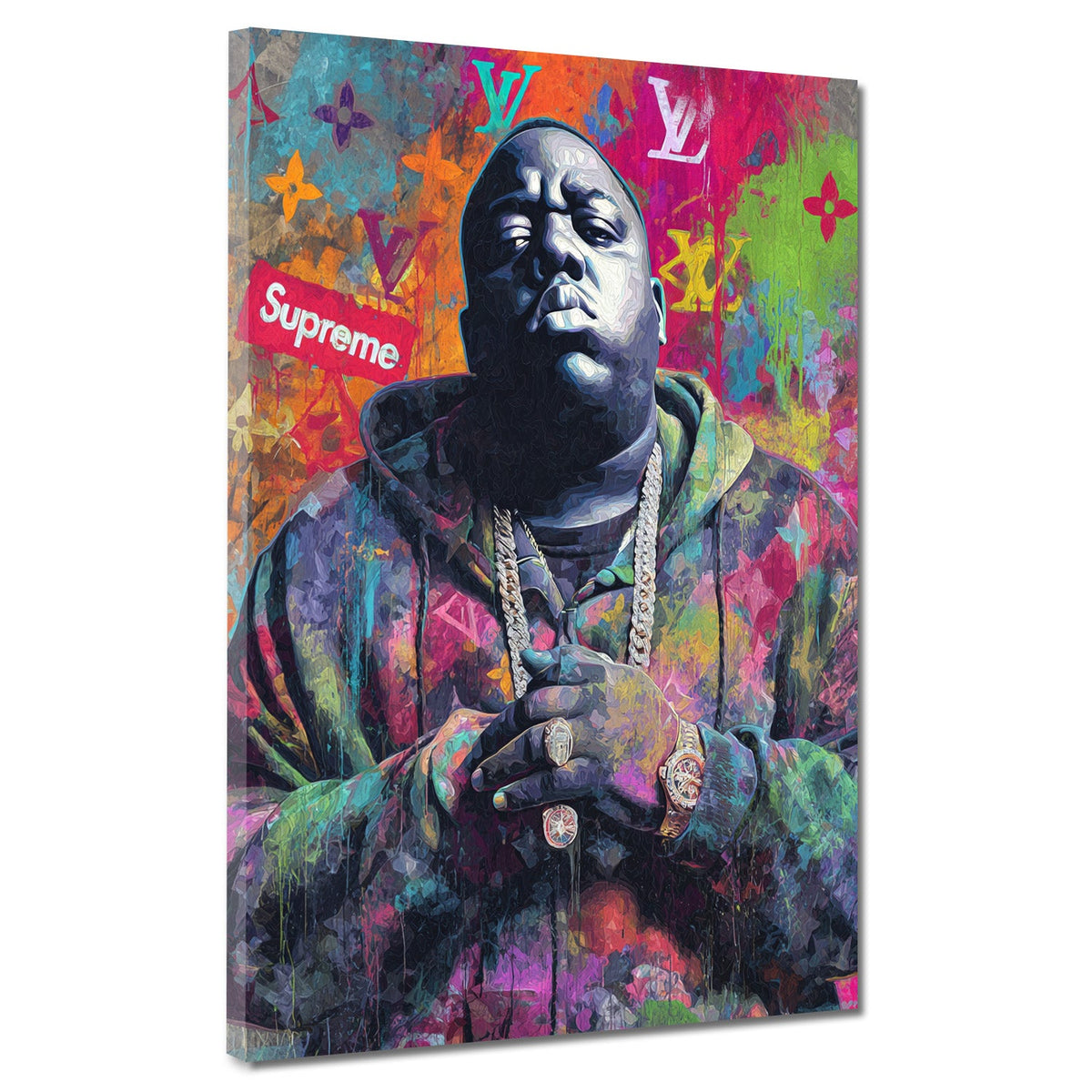 Pop Art Biggie – Wandbild