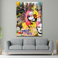 Pop Art Comic Maus Ikonen Dream Big Statement Wandbild