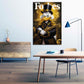 Pop Art Dagobert Geld, Macht und Erfolg Business Wandbild
