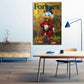 Pop Art Dagobert Geld und Erfolg Business Wandbild