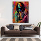 Pop Art Marley Porträt Graffiti Wandbild