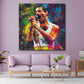 Mercury Pop Art Musiker Sänger Porträt Bühne Wandbild