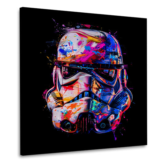 Pop Art Soldatenhelm Film Wandbild