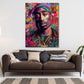 Pop Art Tupac Porträt Luxus Street Style Wandbild